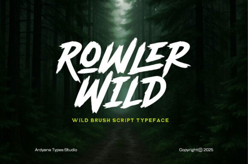Rowler Wild Font
