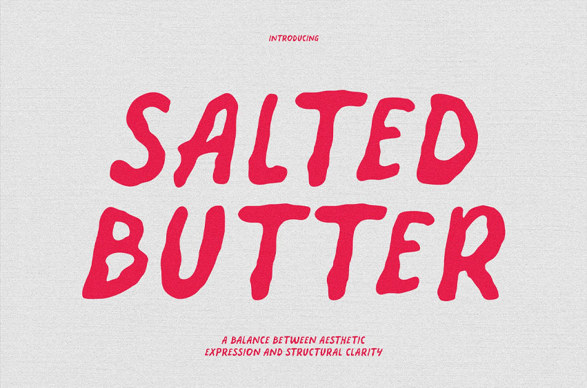 Salted Butter Font
