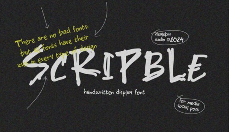 Scripble Font