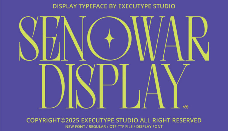 Senowar Font