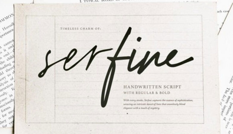 Serfine Font