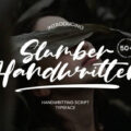 Slumber Handwriting Font