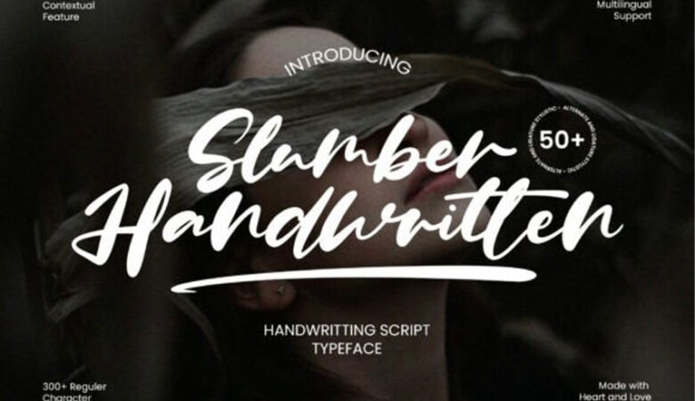 Slumber Handwriting Font