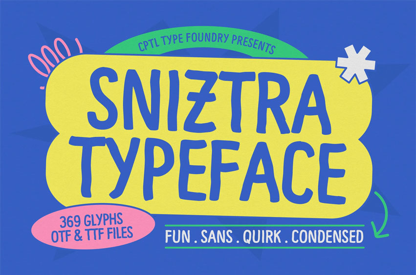 Sniztra Font