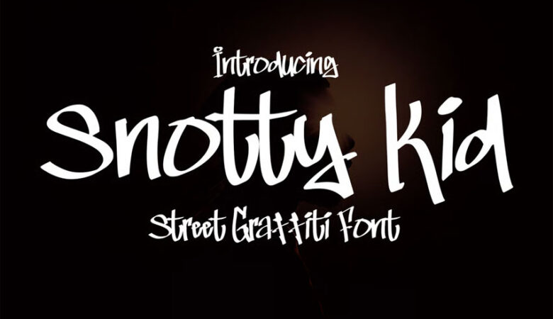Snotty Kid Font
