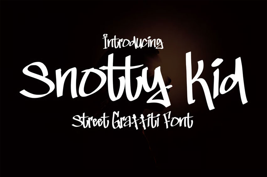 Snotty Kid Font