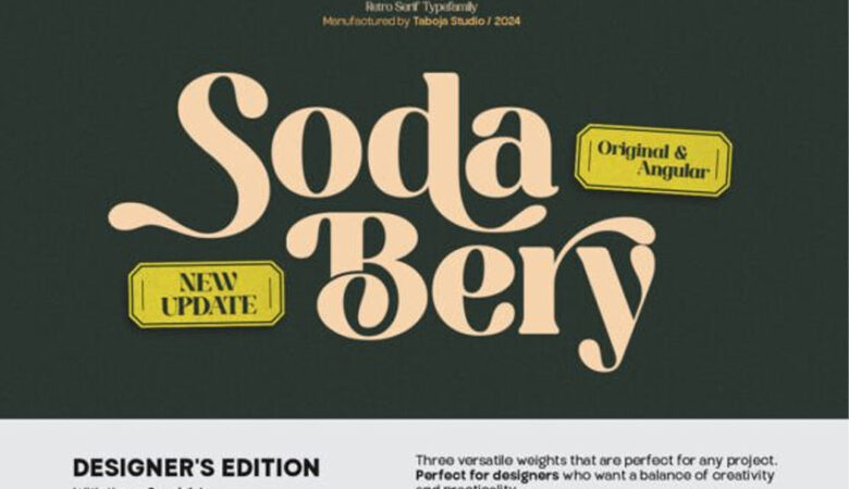 Sodabery Font