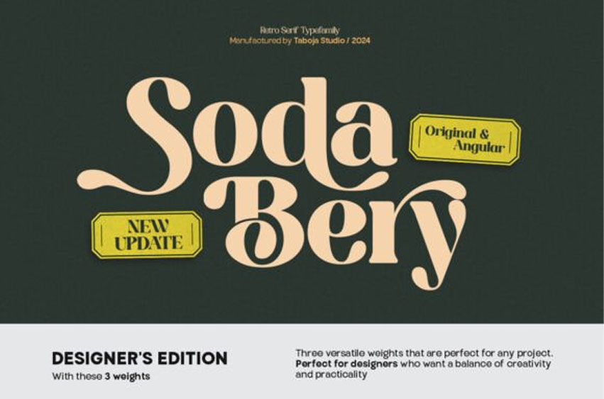 Sodabery Font