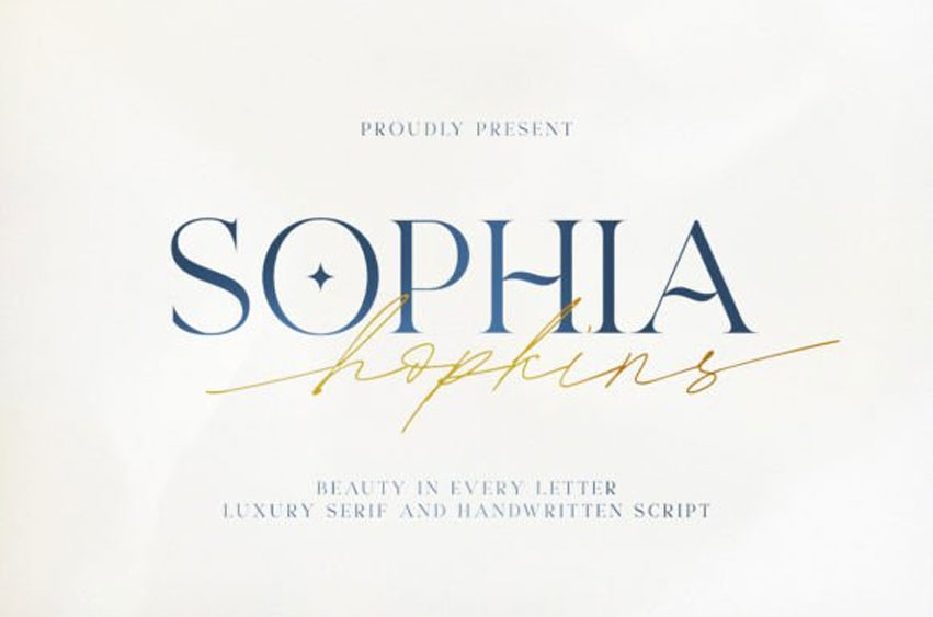 Sophia Hopkins Font