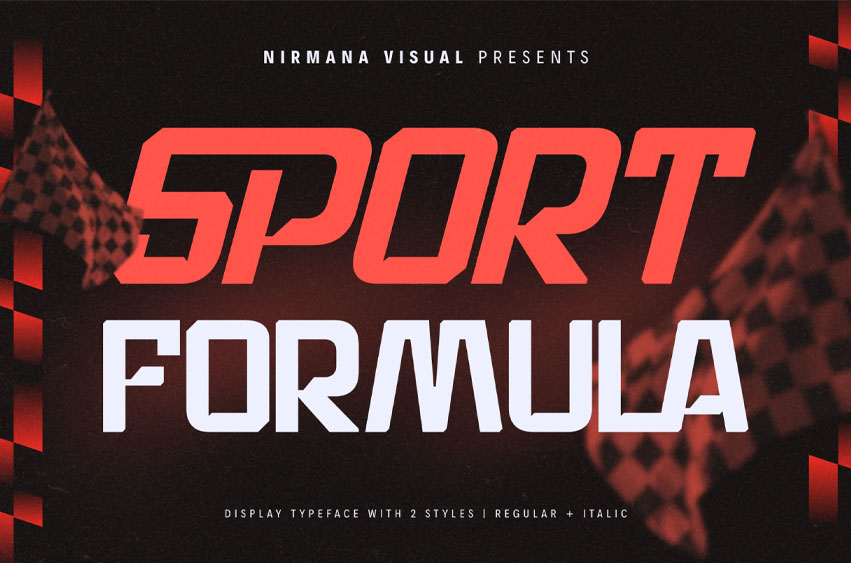 Sport Formula Font