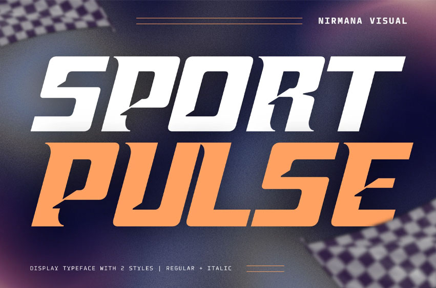 Sport Pulse Font