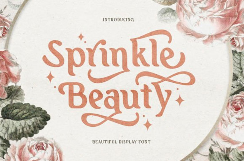 Sprinkle Beauty Font