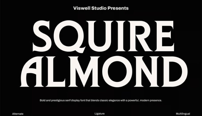 Squire Almond Font