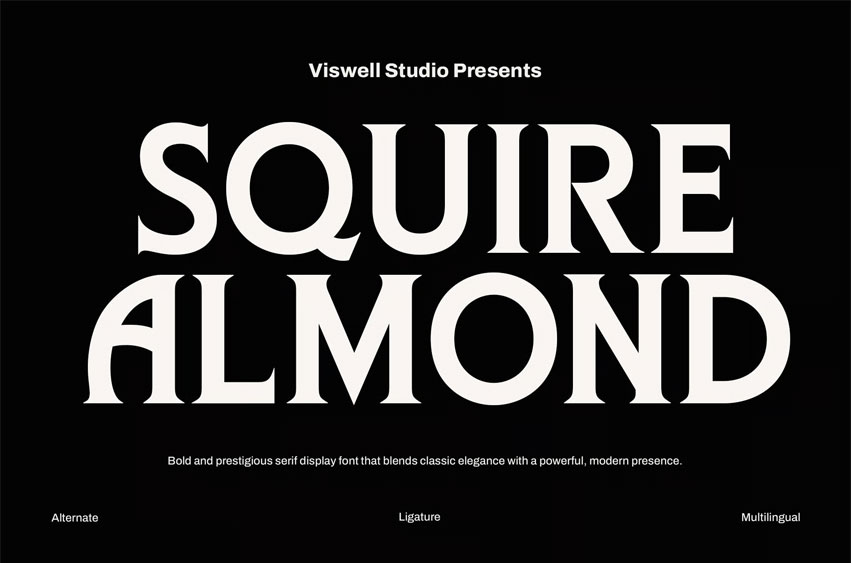 Squire Almond Font