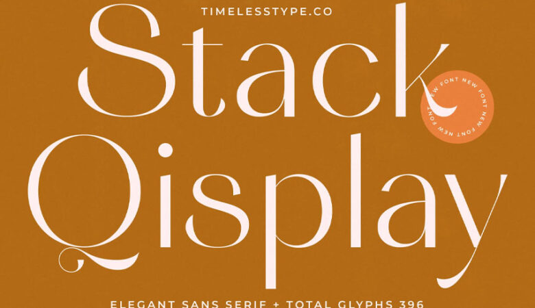Stack Qisplay Font