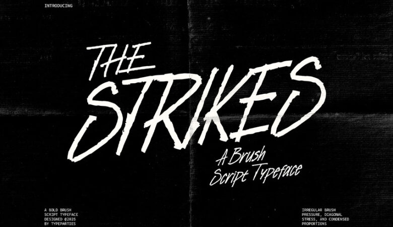 Strikes Font