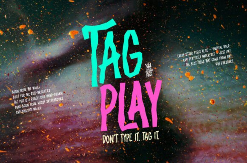 Tag Play Font