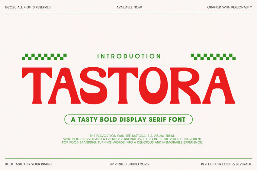 Tastora Font