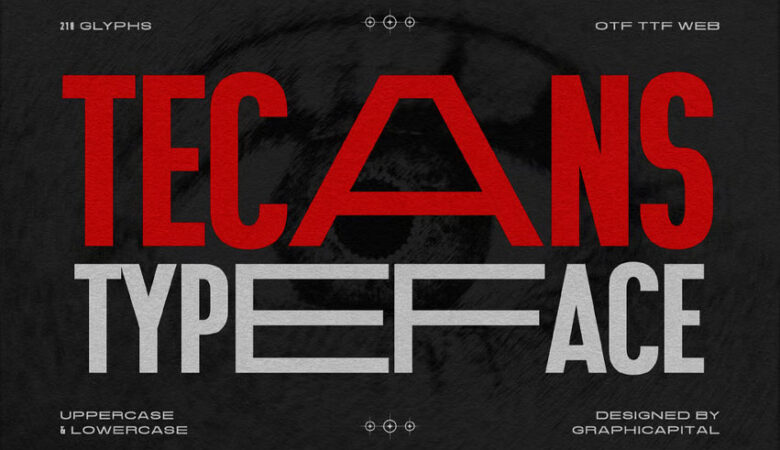 Tecans Font