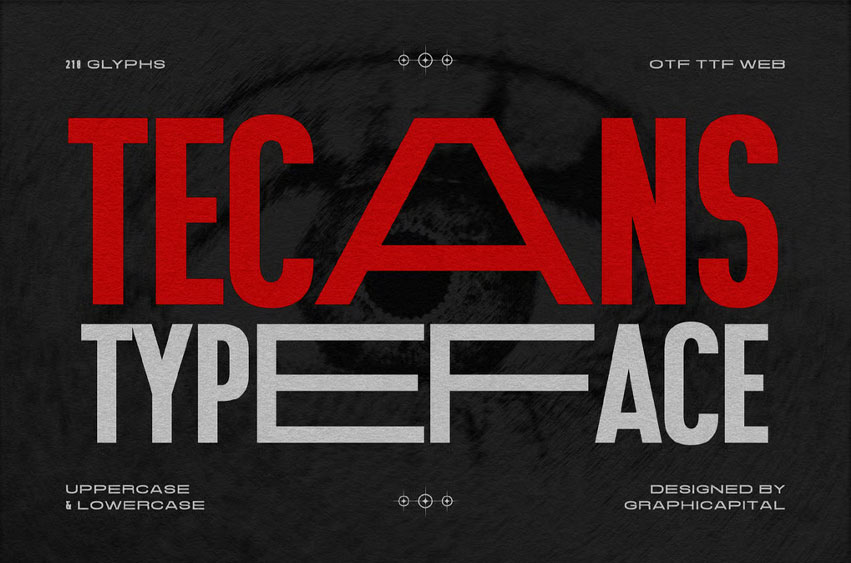 Tecans Font