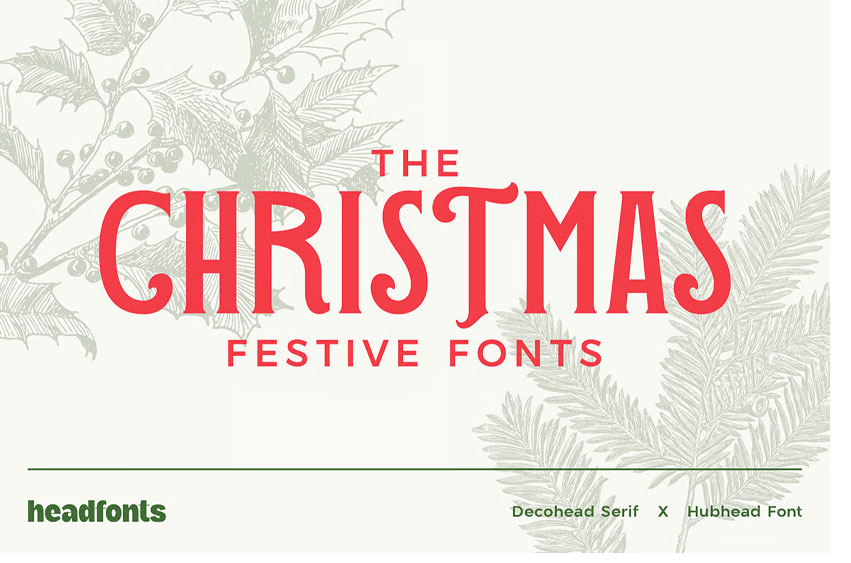 The Christmas Font