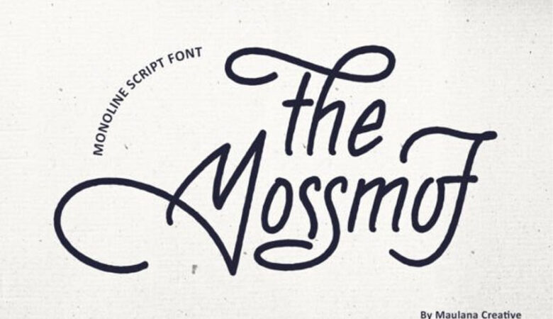 The Mossmof Font