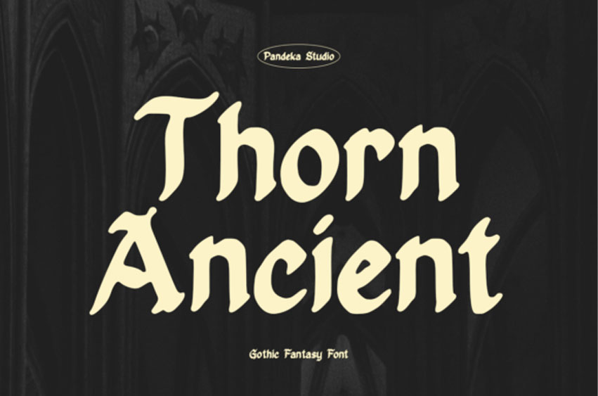 Thorn Ancient Font