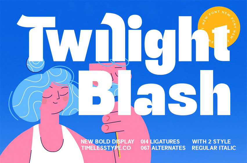 Twilight Blash Font
