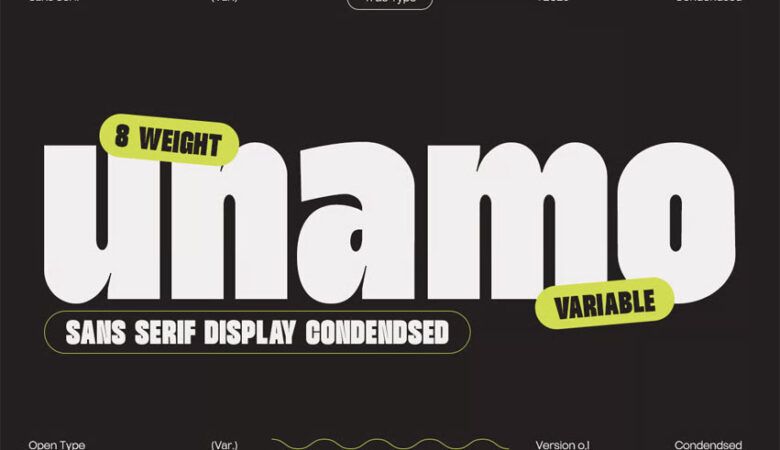 Unamo Font