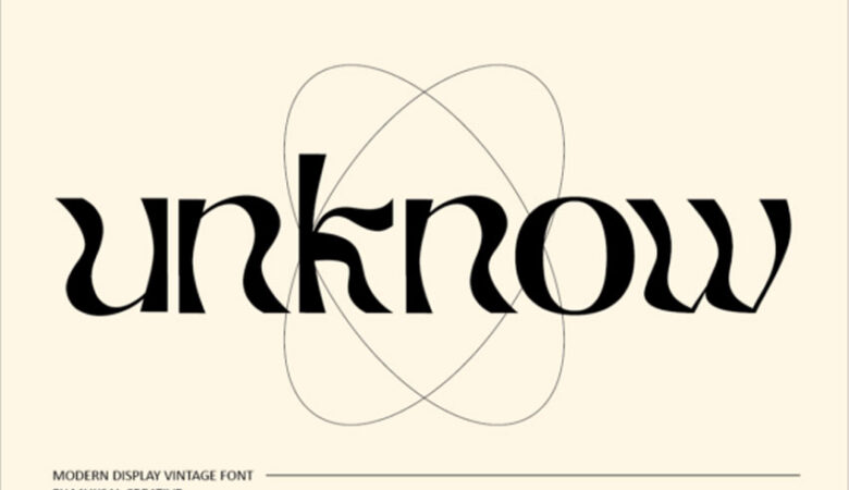 Unknow Font