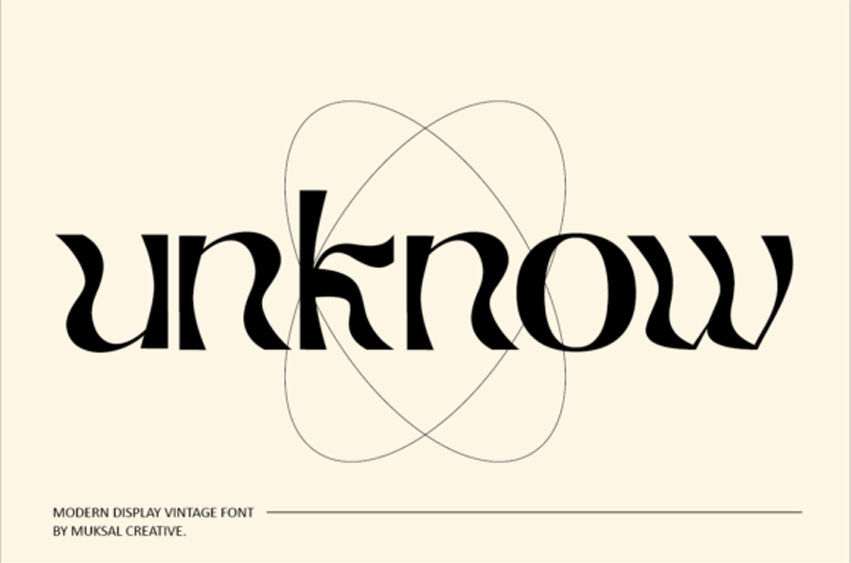 Unknow Font