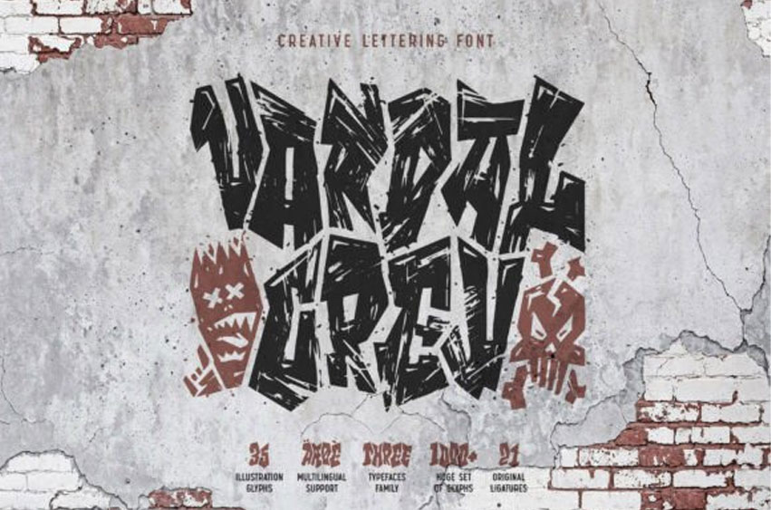 Vandal Crew Font