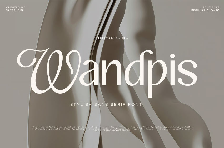 Wandpis Font