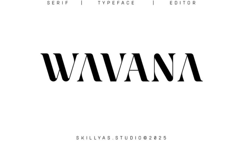 Wavana Font