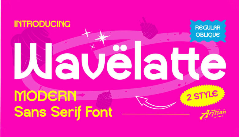 Wavelatte Font
