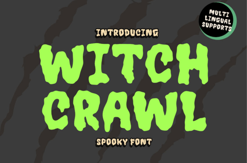 Witchcrawl Font