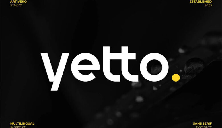 Yetto Font