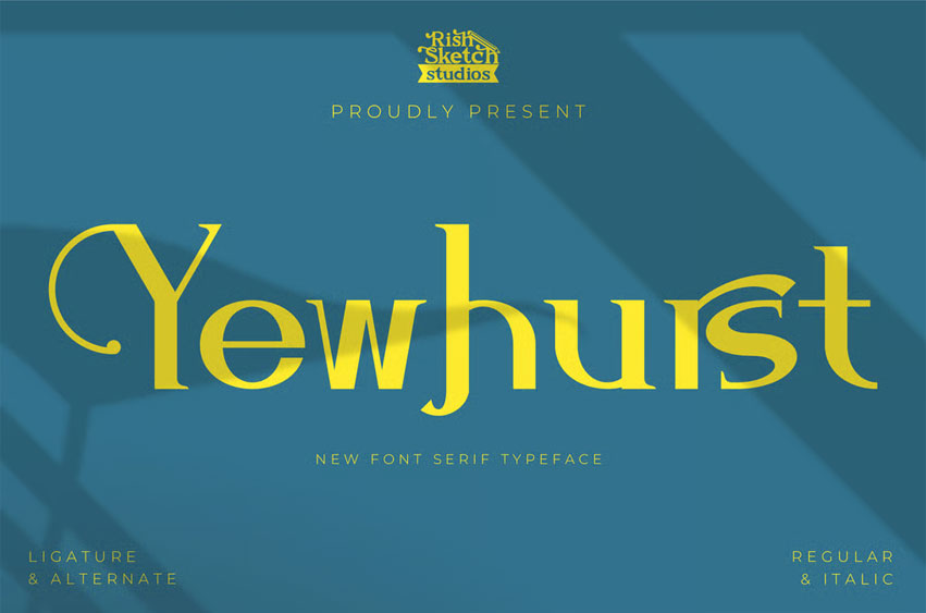 Yewhurst Font