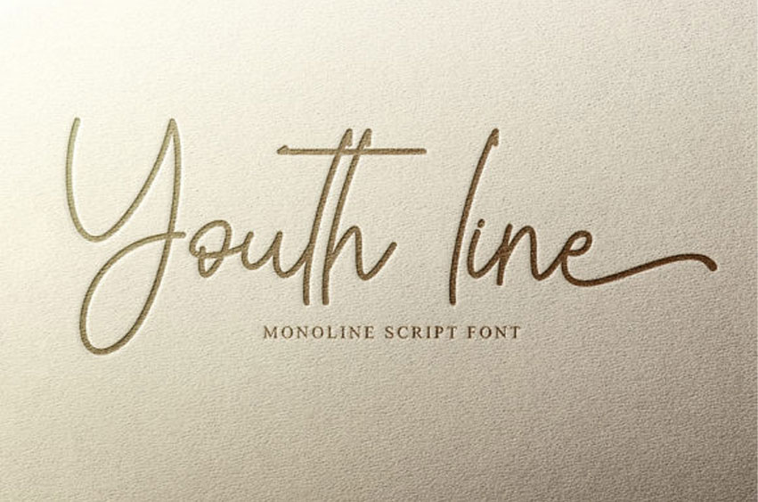 Youth Line Font