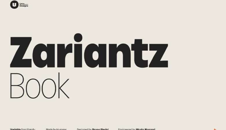Zariantz Book Font