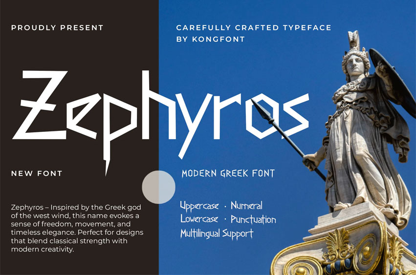 Zephyros Font