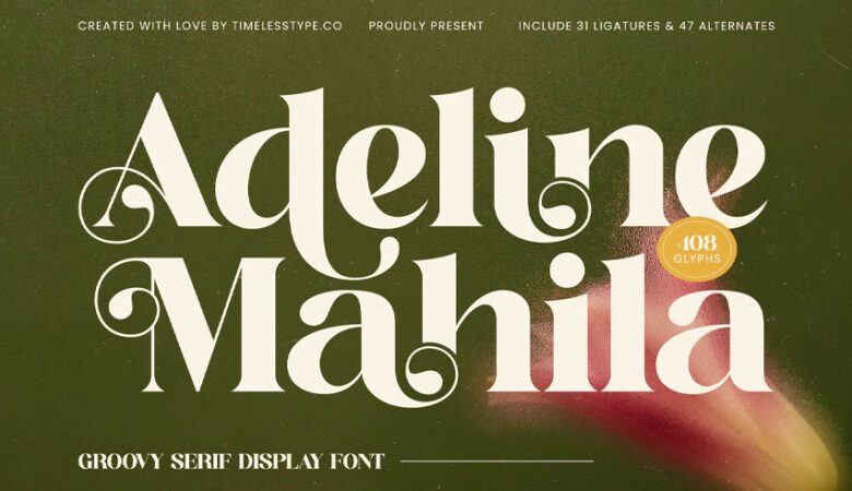 Adeline Mahila Font