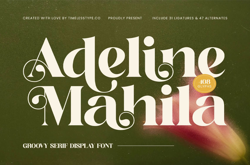 Adeline Mahila Font