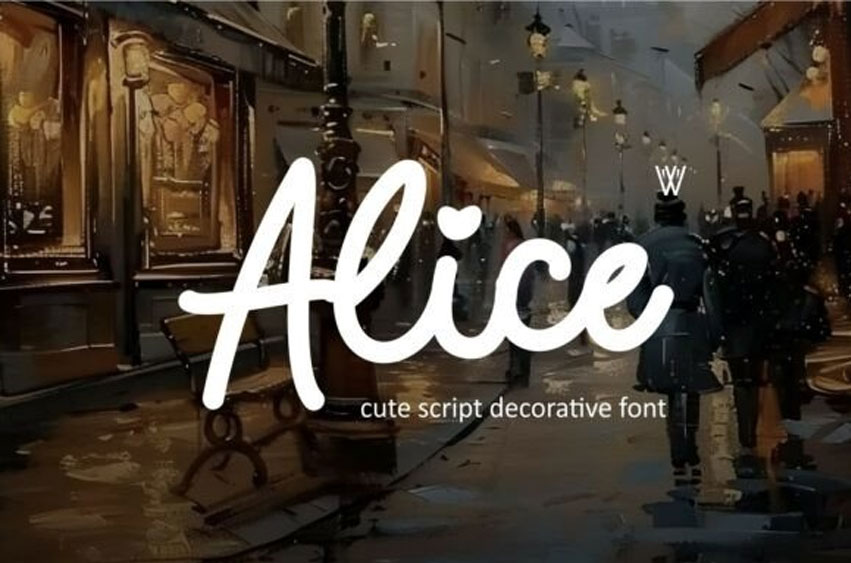 Alice Font