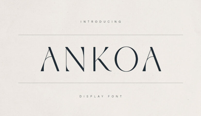 Ankoa Font