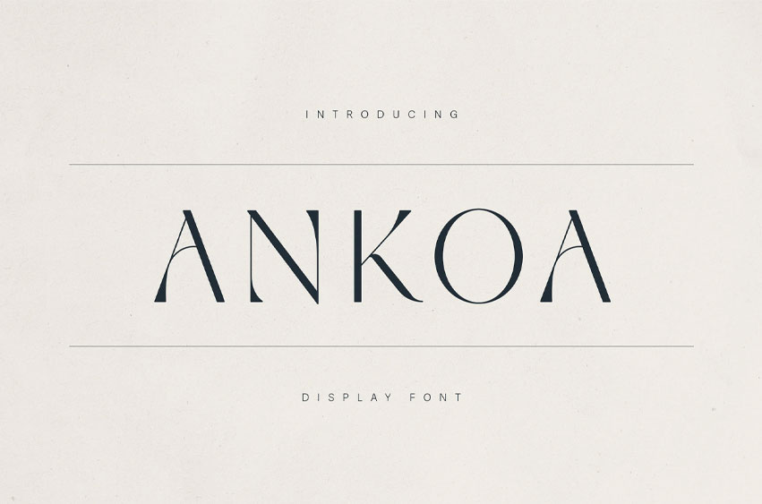 Ankoa Font