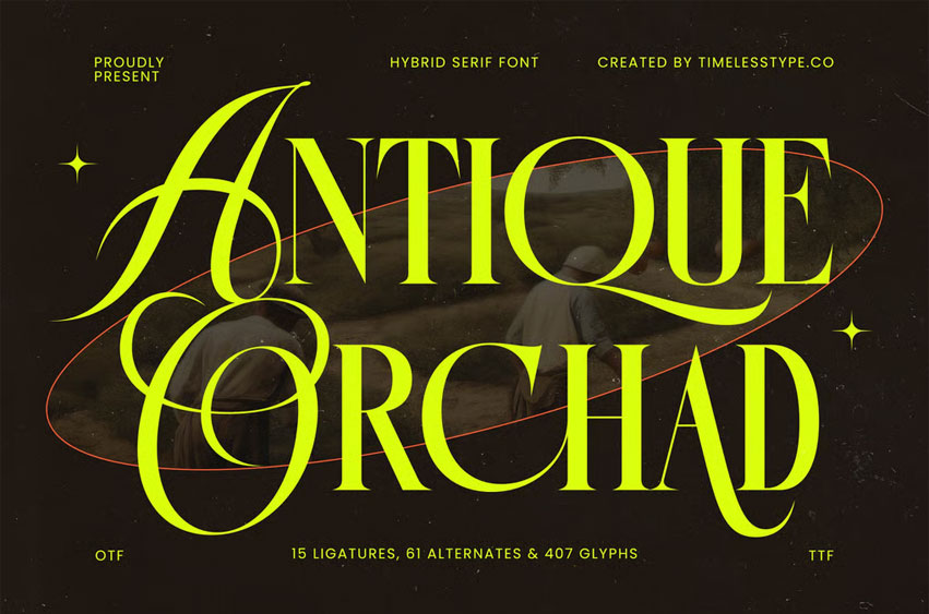 Antique Orchad Font