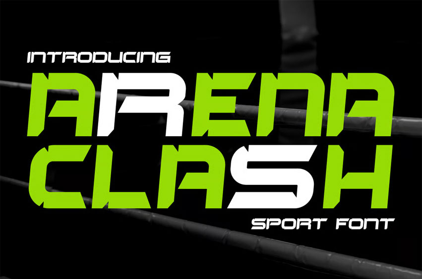 Arena Clash Font
