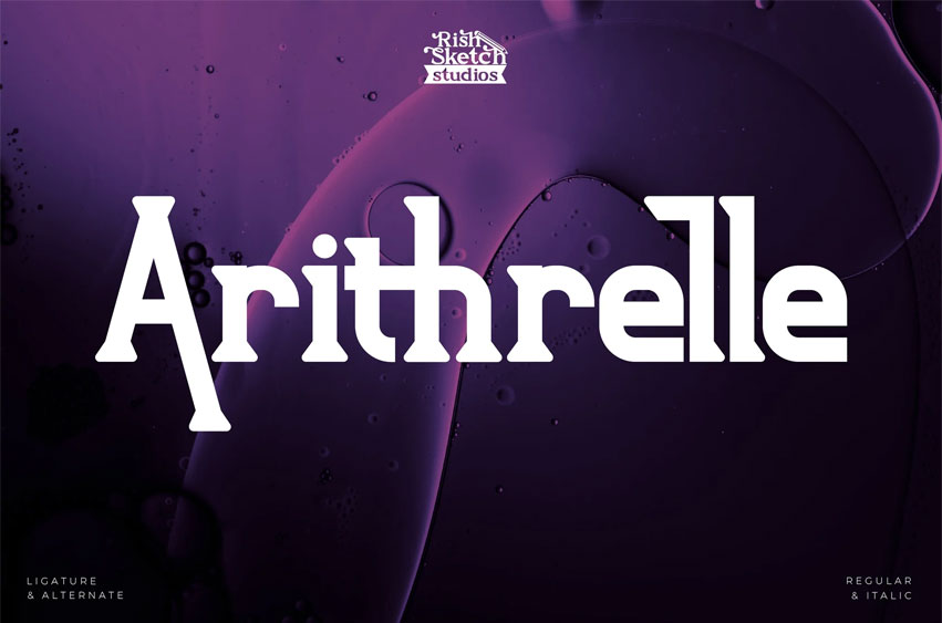 Arithrelle Font