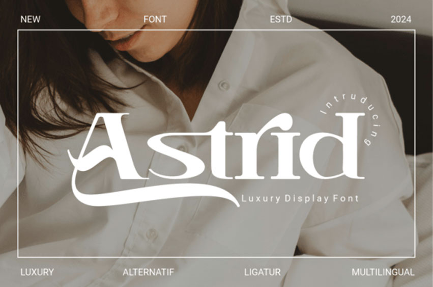 Astrid Display Font